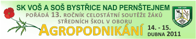 Soutěž v oboru Agropodnikání
